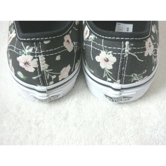 Vans Authentic Women's Vintage Floral Blue Graphite canvas shoes Sizes NIB - Picture 5 of 5